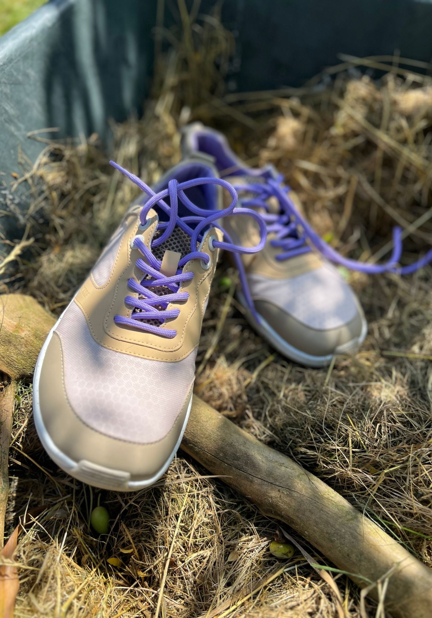 Sneakers Barefoot femei - Fitness Style Beige