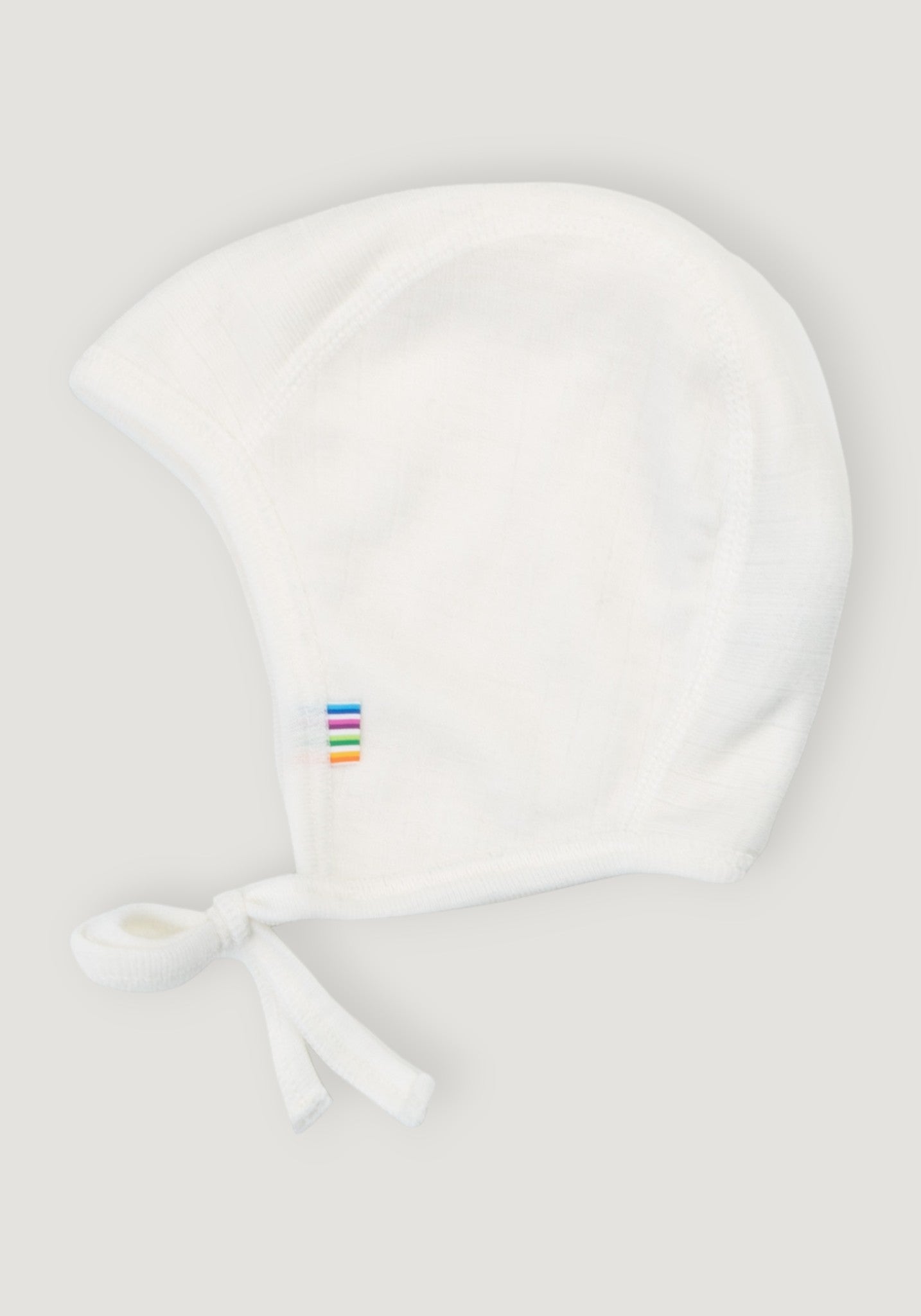 Căciulă dublată din lână merinos - Basic White