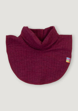 Pieptar dublat din lână merinos - Basic Pink