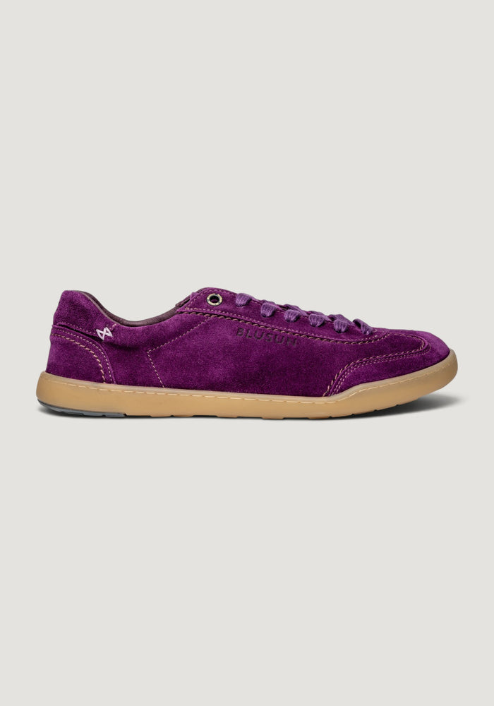 Sneakers Barefoot din piele întoarsă - Purple