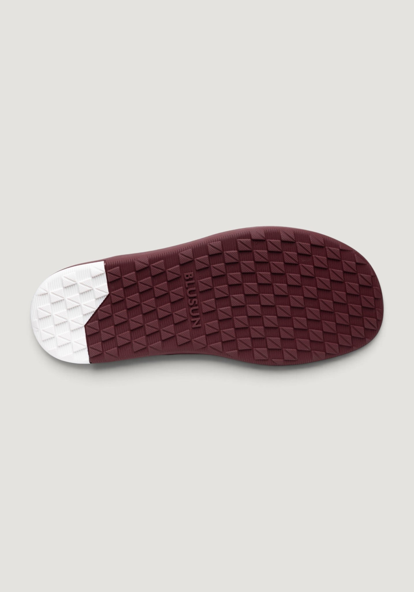 Sneakers Barefoot Wide din piele întoarsă - Berry