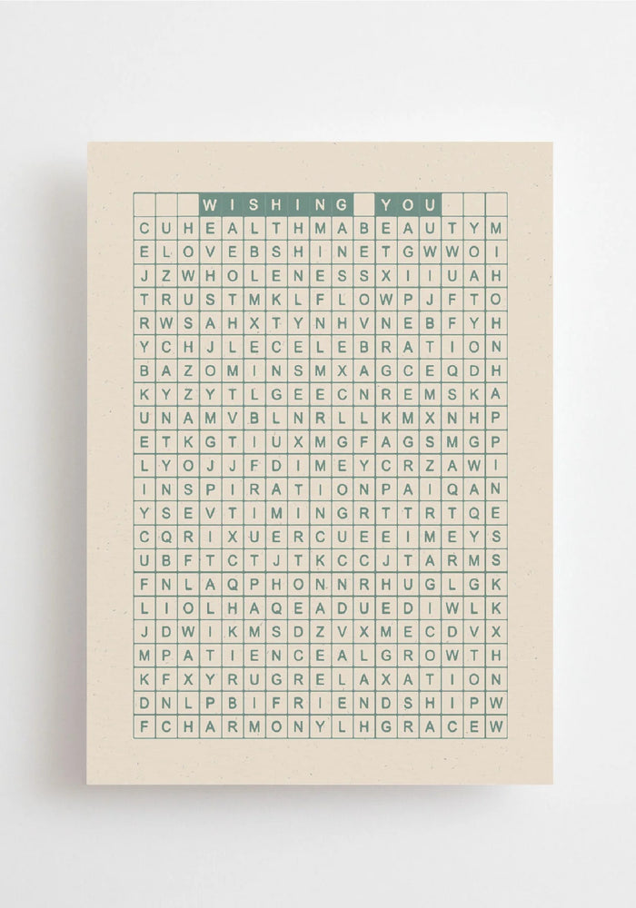 Împachetare cadou + felicitare WORDSEARCH QUIZ