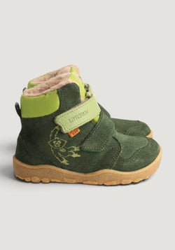 Ghete Barefoot impermeabile îmblănite - Gibbon Forest Green