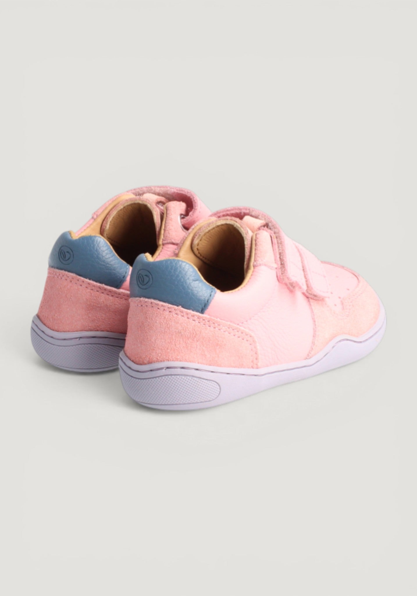 Sneakers Barefoot din piele - Anura Cloud Rose