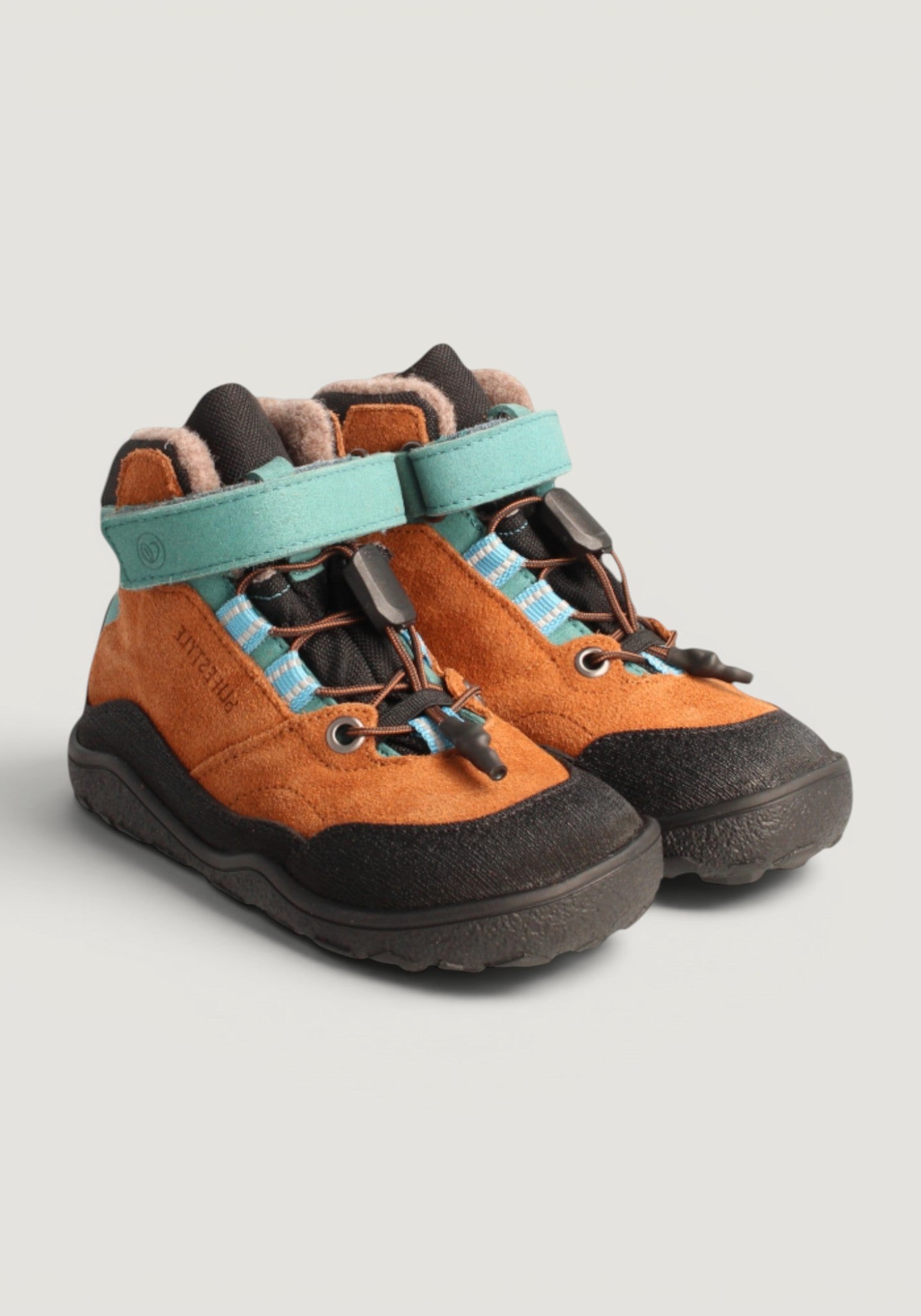 Ghete drumeție Barefoot impermeabile îmblănite - Carpa Hazelnut