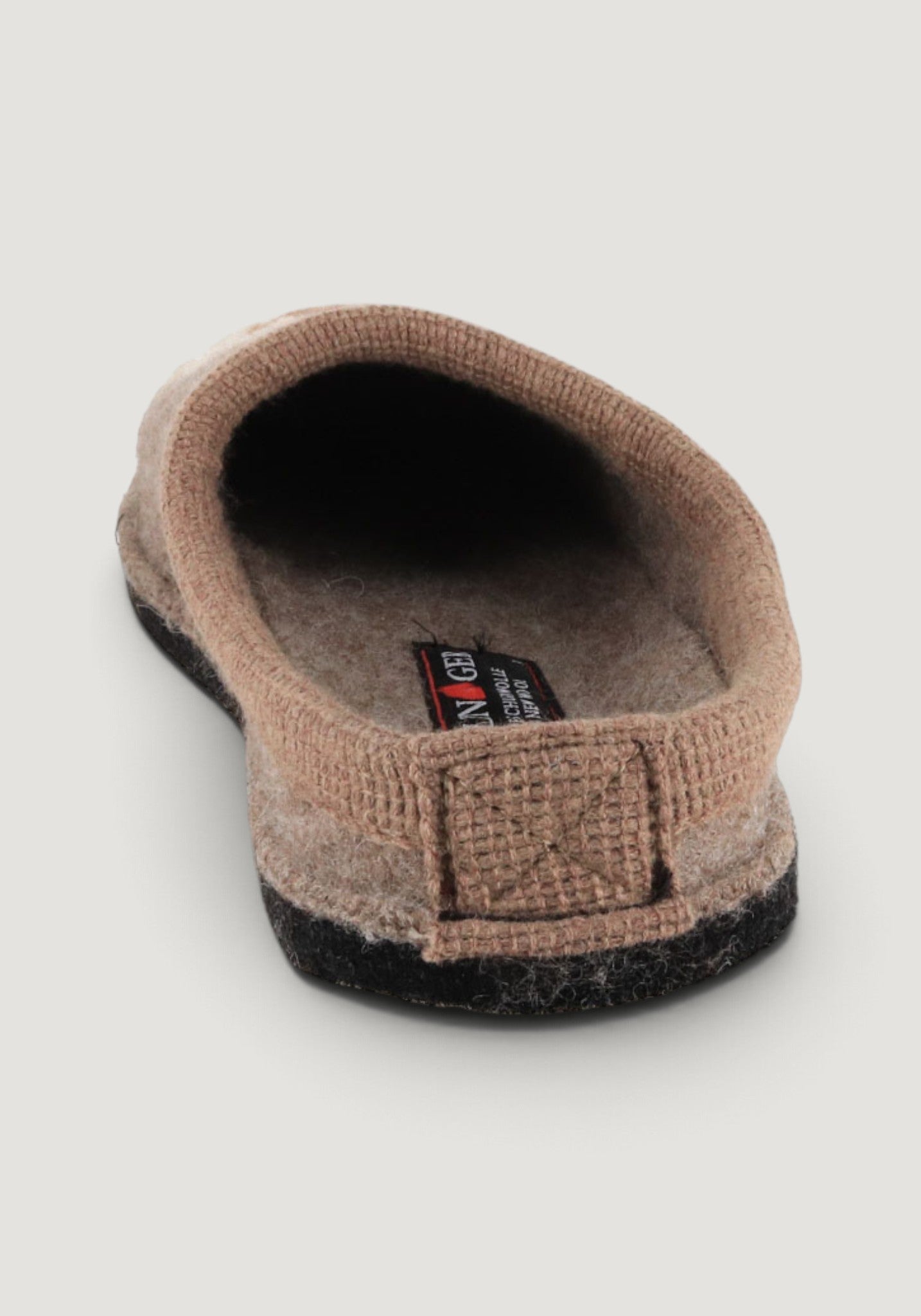 Papuci din lână - Fido Beige