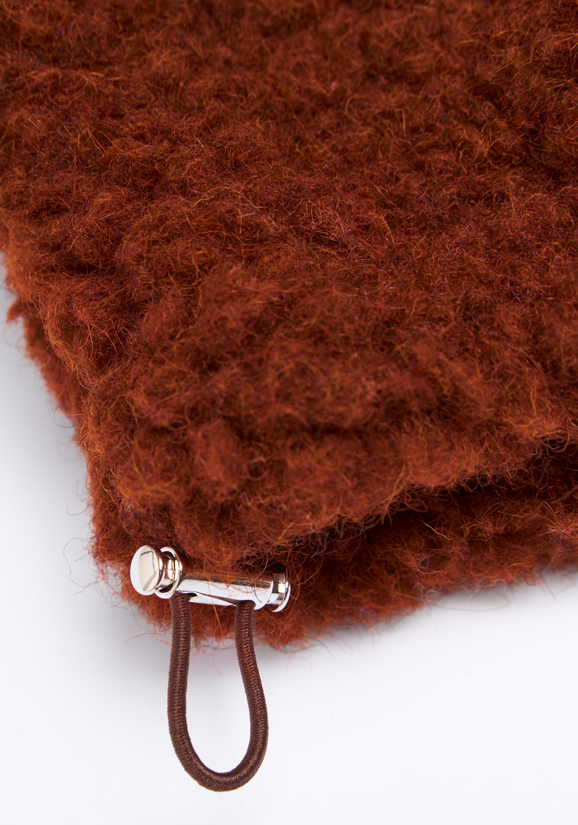 Jachetă bomber oversize fleece din lână merinos - Teddy Grove