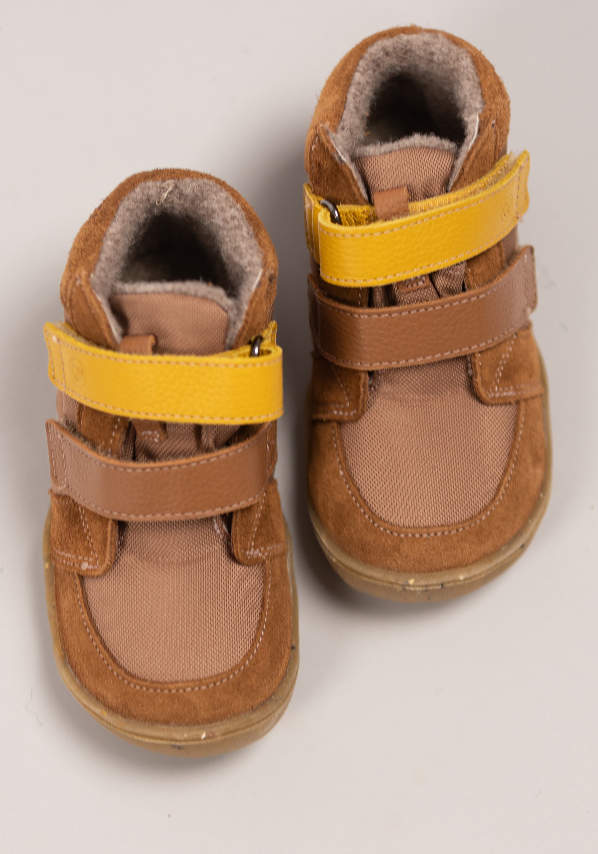 Ghete Barefoot impermeabile îmblănite - Biber Hazelnut