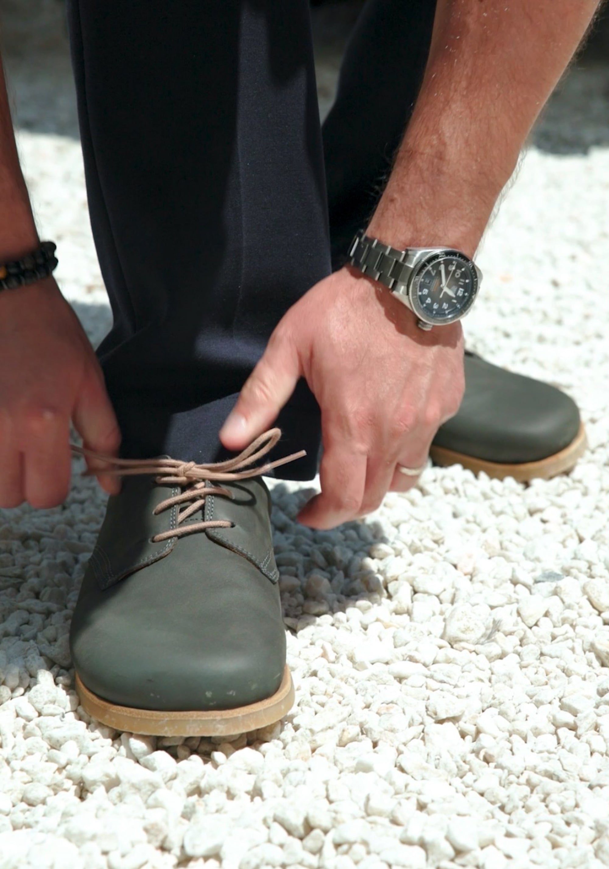 Pantofi Barefoot din piele - Tim Dark Grey