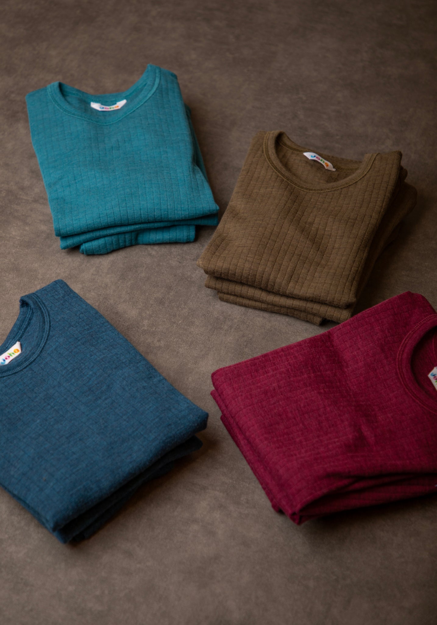 Bluză din lână merinos - Basic Blue