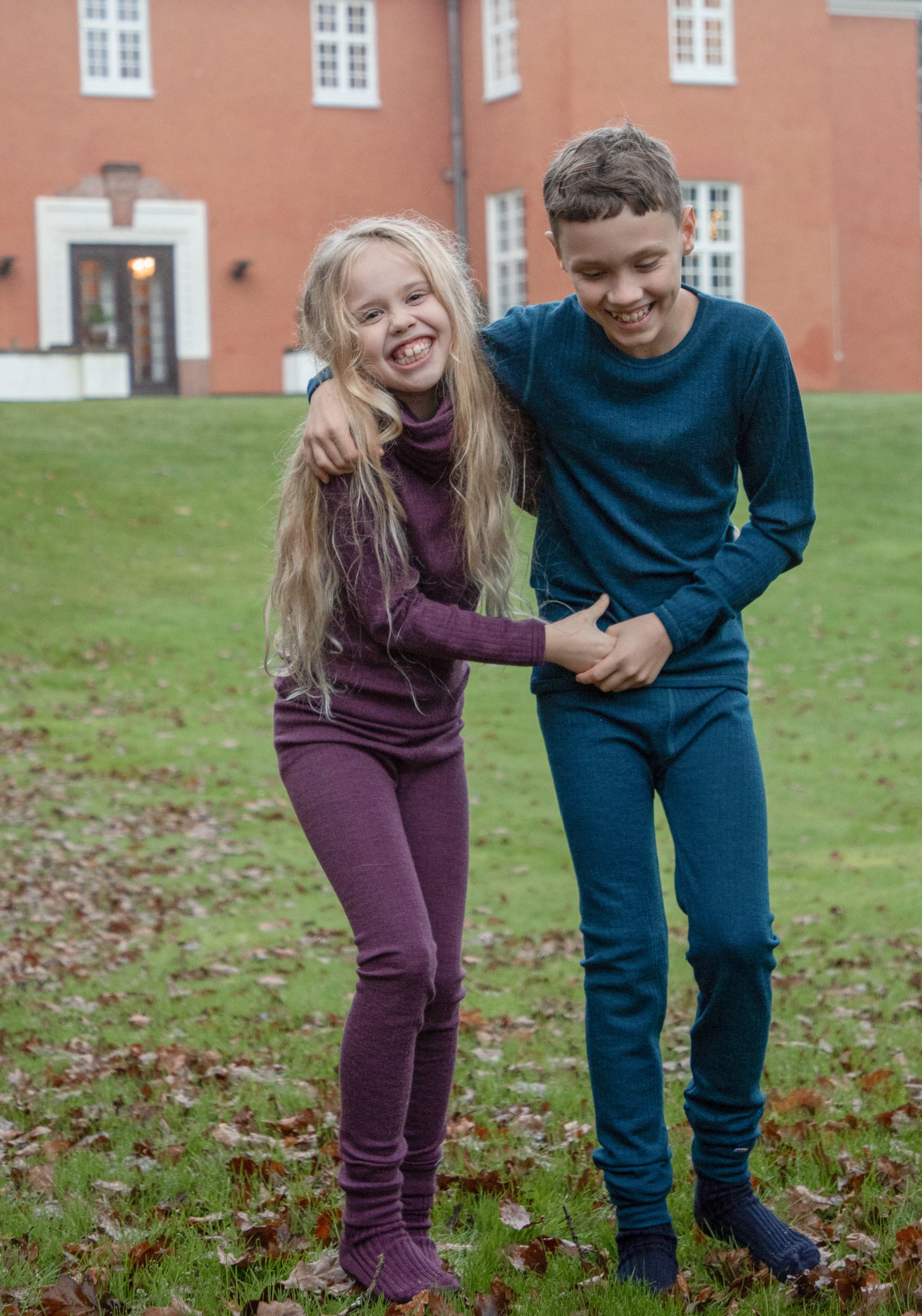 Colanți lână merinos - Basic Dark Turquoise