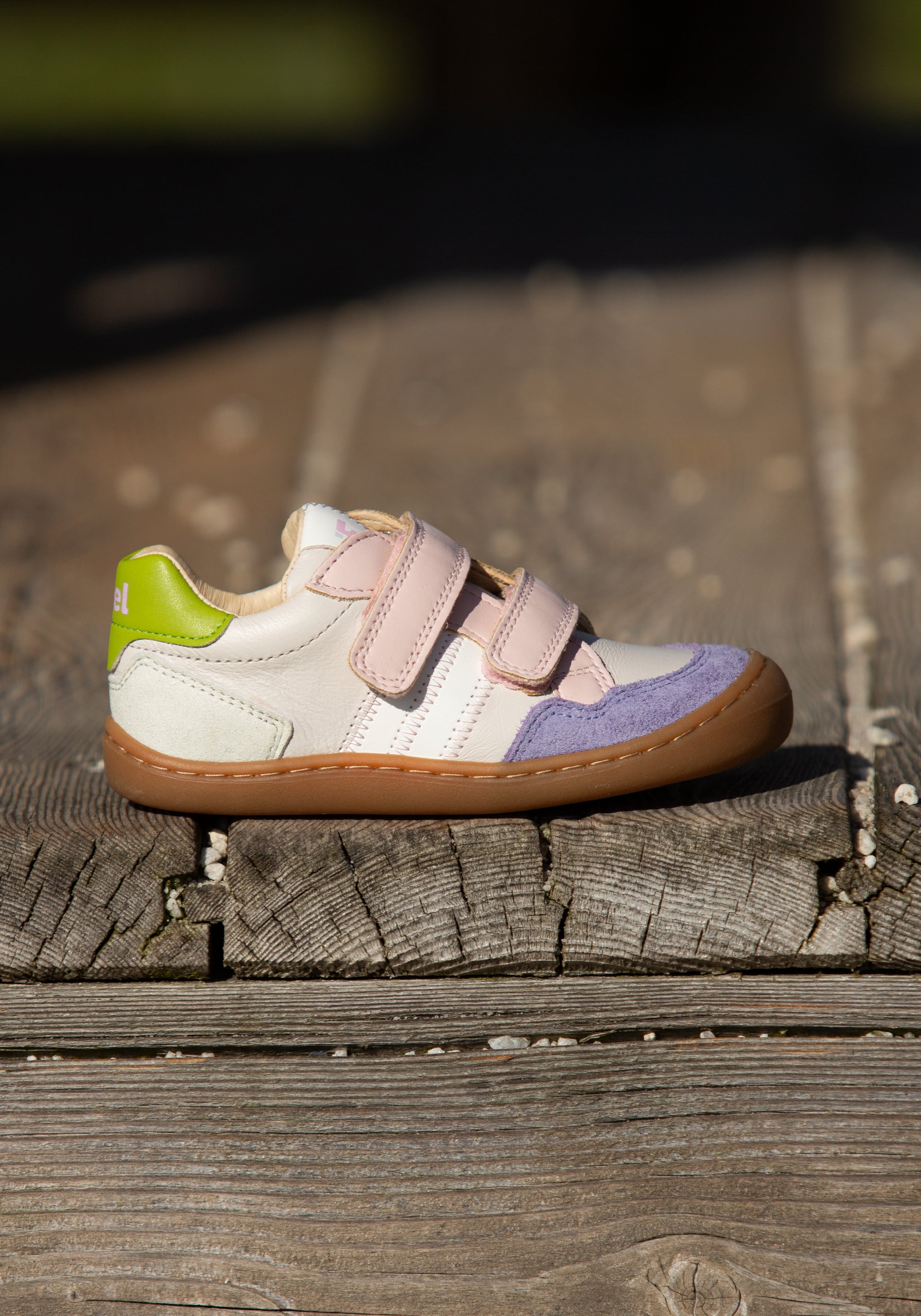 Sneakers Barefoot din piele - Bali Lavandel