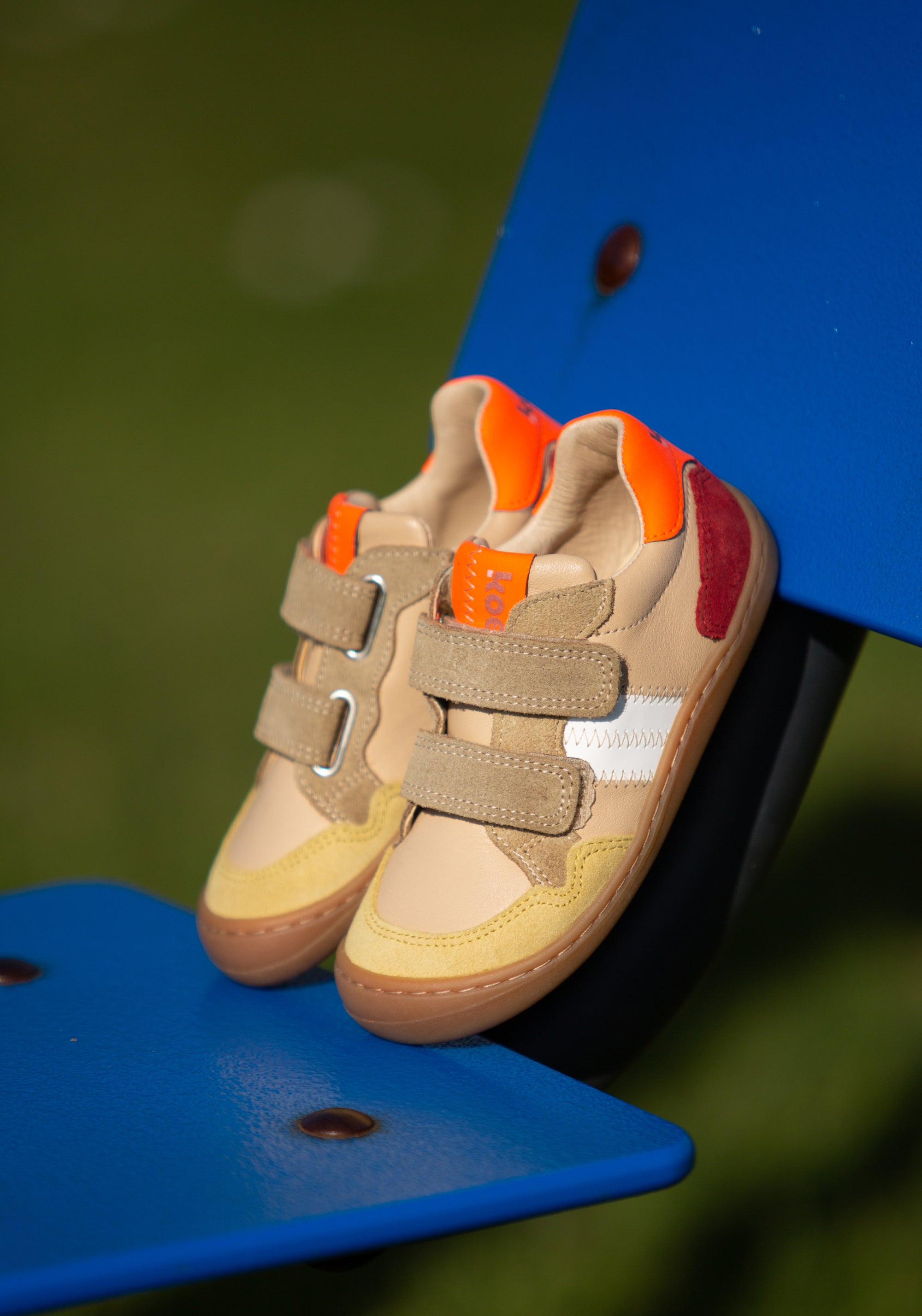 Sneakers Barefoot din piele - Bali New Beige