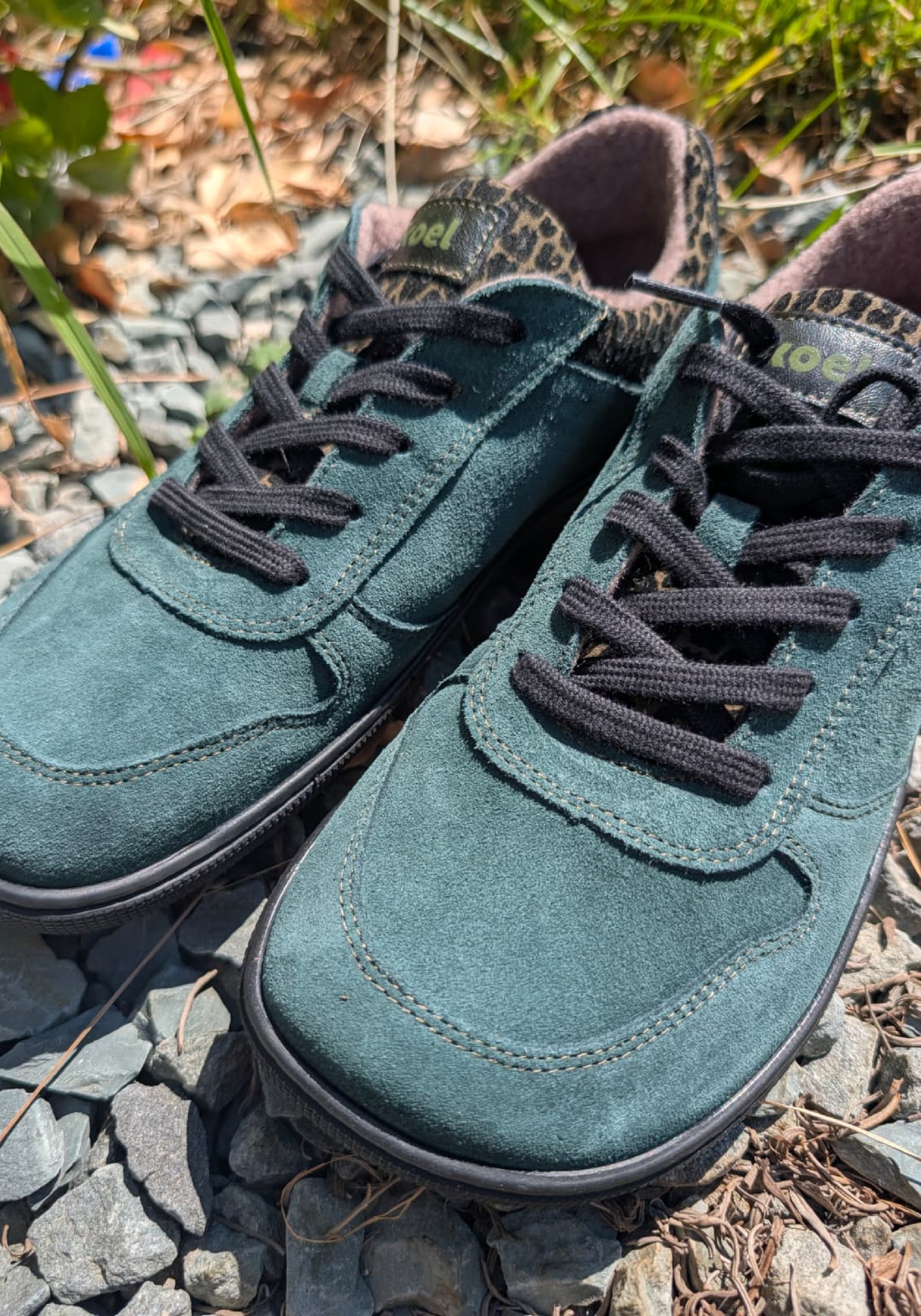 Sneakers Barefoot îmblăniți - Francie Leo Green