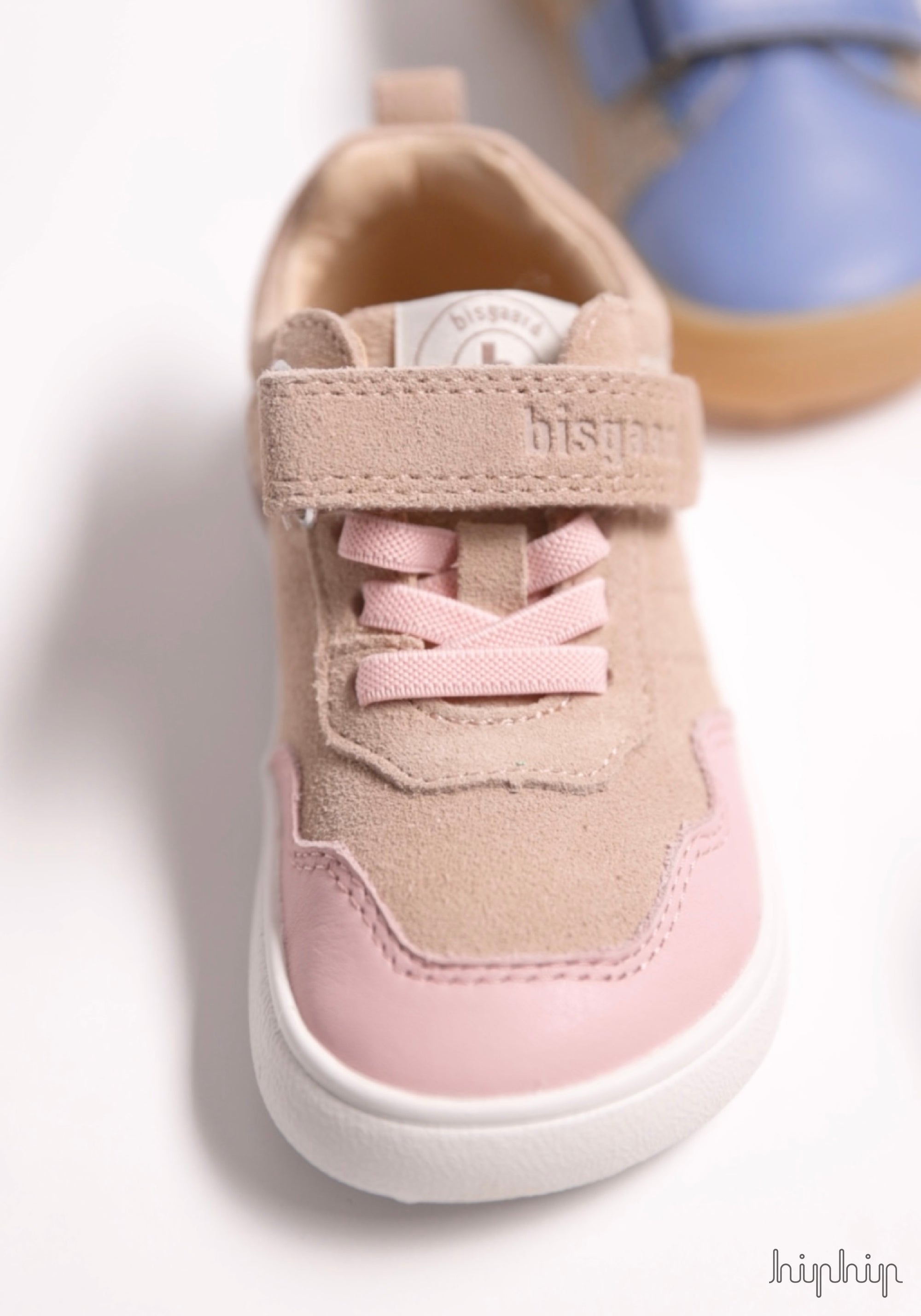 Sneakers Barefoot piele întoarsă - Baloo Dusty Rose