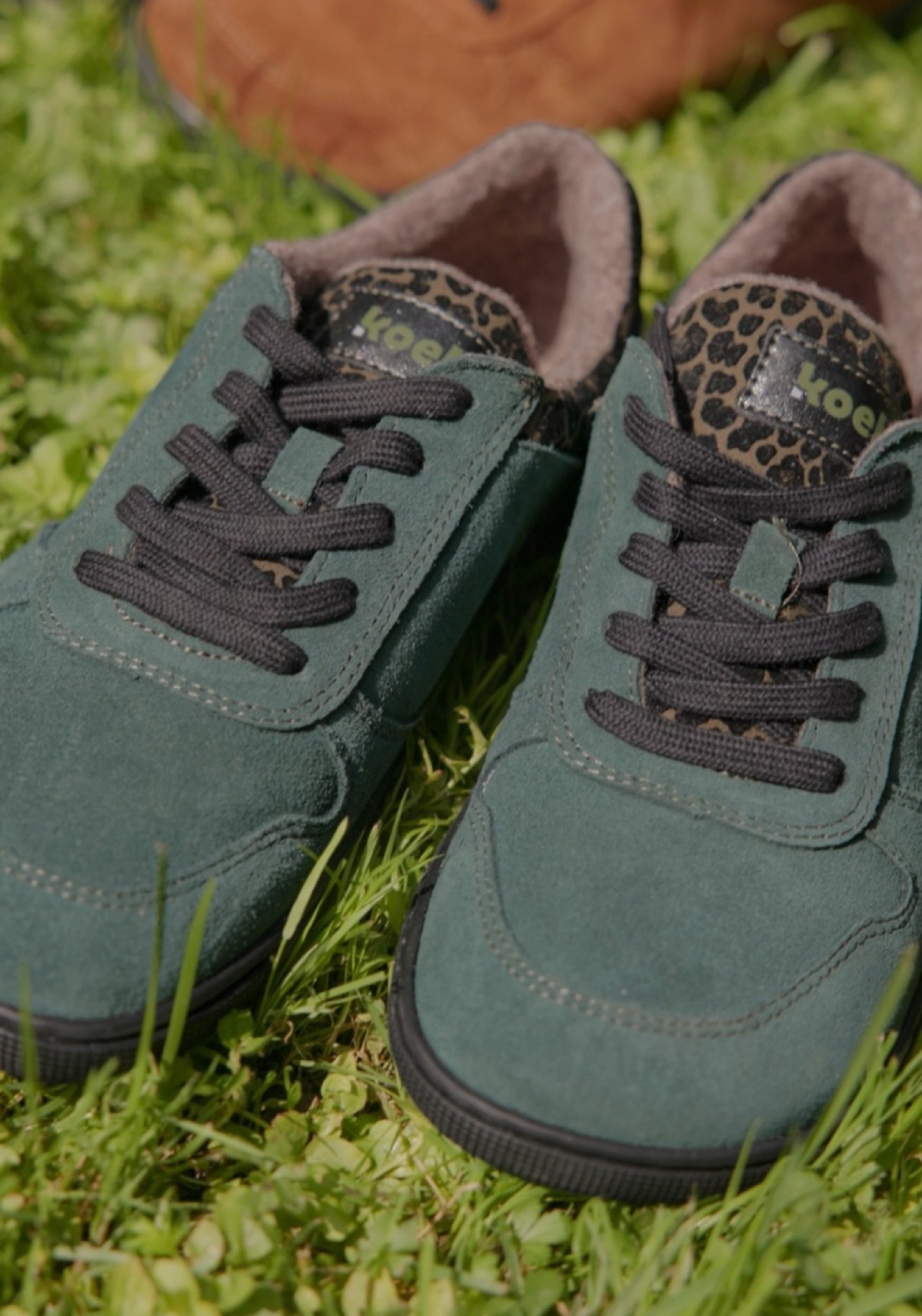 Sneakers Barefoot îmblăniți - Francie Leo Green