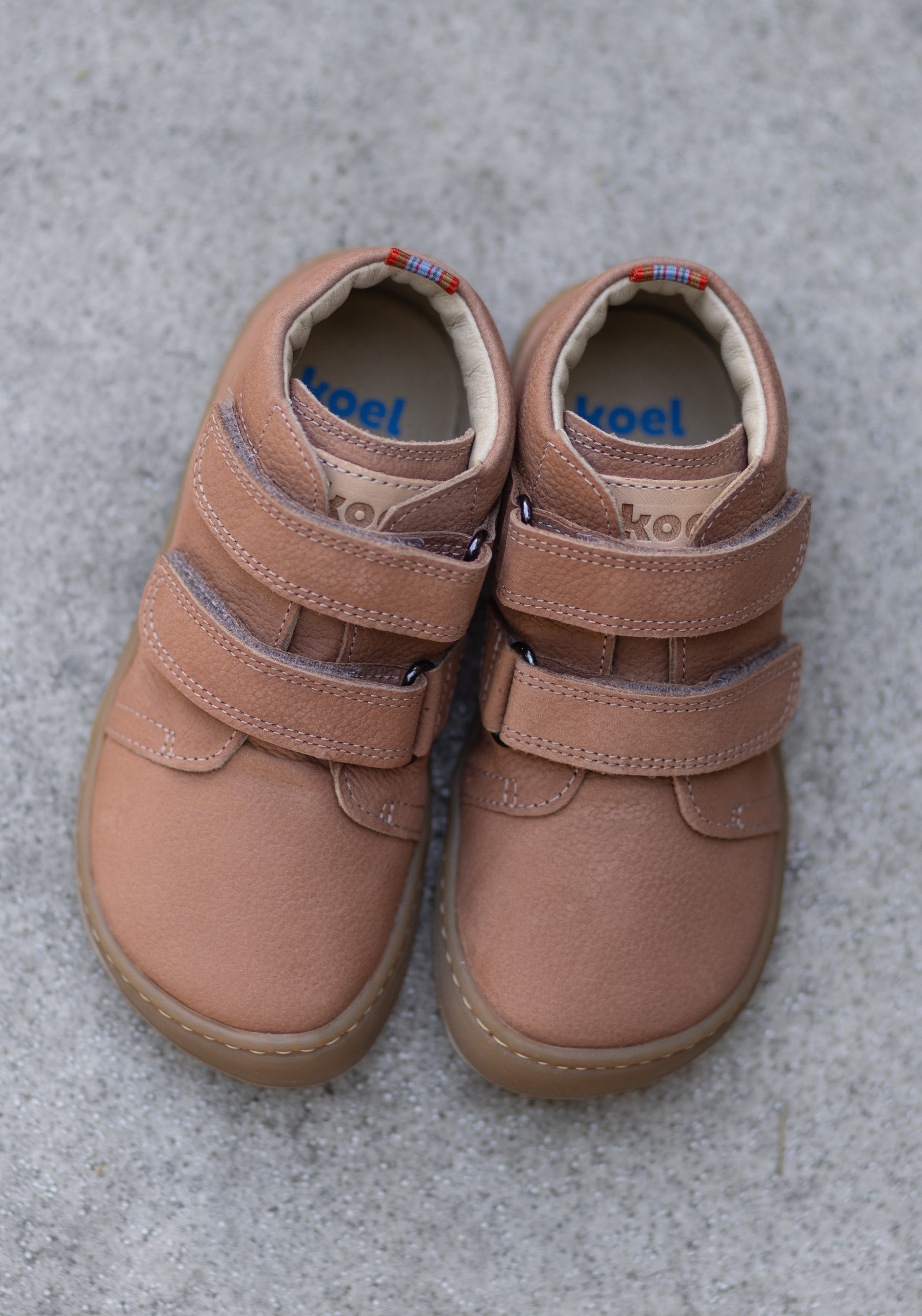 Sneakers Barefoot din piele - Don Old Pink