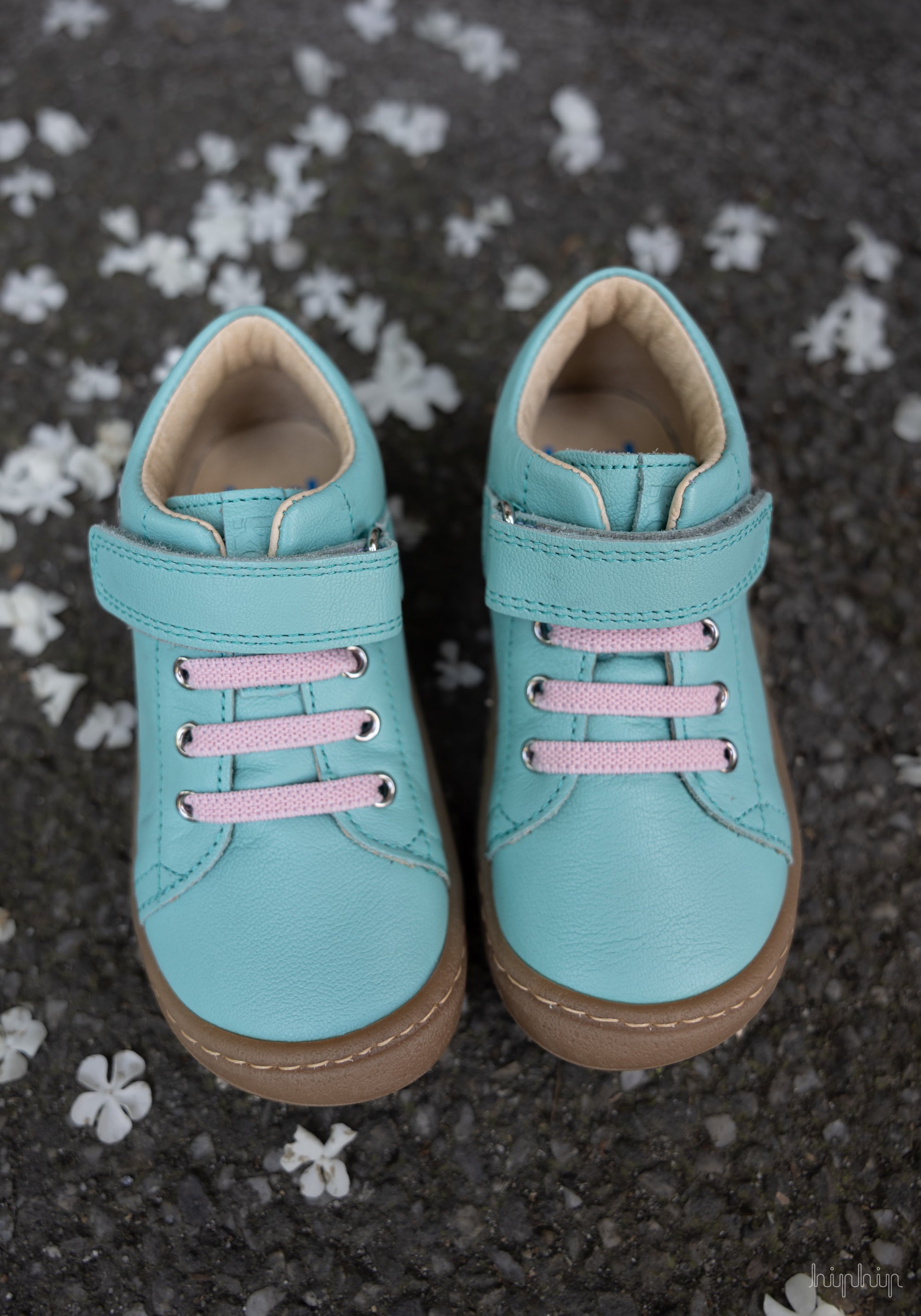 Sneakers Barefoot din piele - Bonny Unicorn Mint