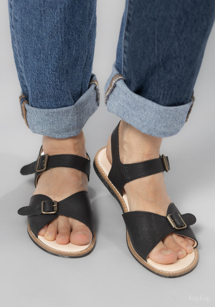 Sandale femei piele - Eda Black
