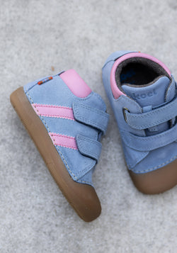 Sneakers Barefoot îmblăniți First Step - Austin Lavandel