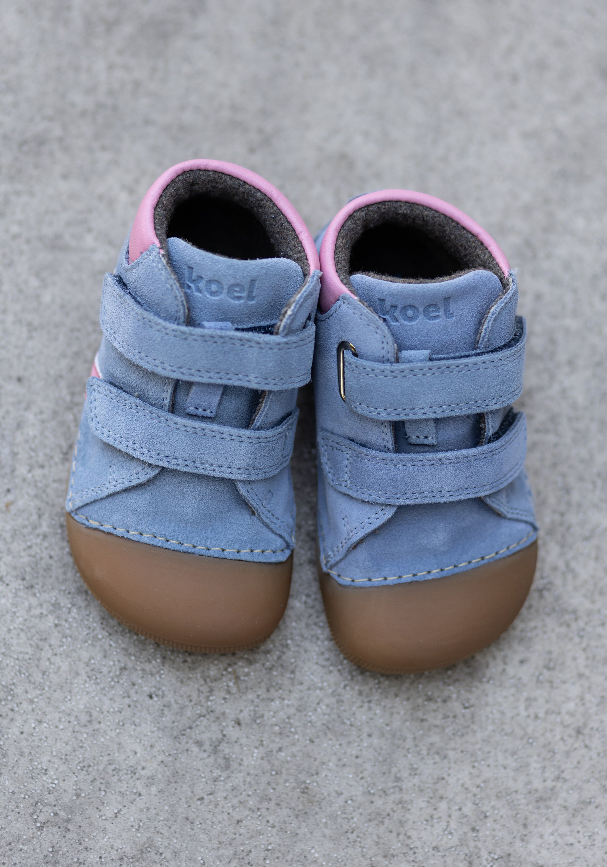 Sneakers Barefoot îmblăniți First Step - Austin Lavandel