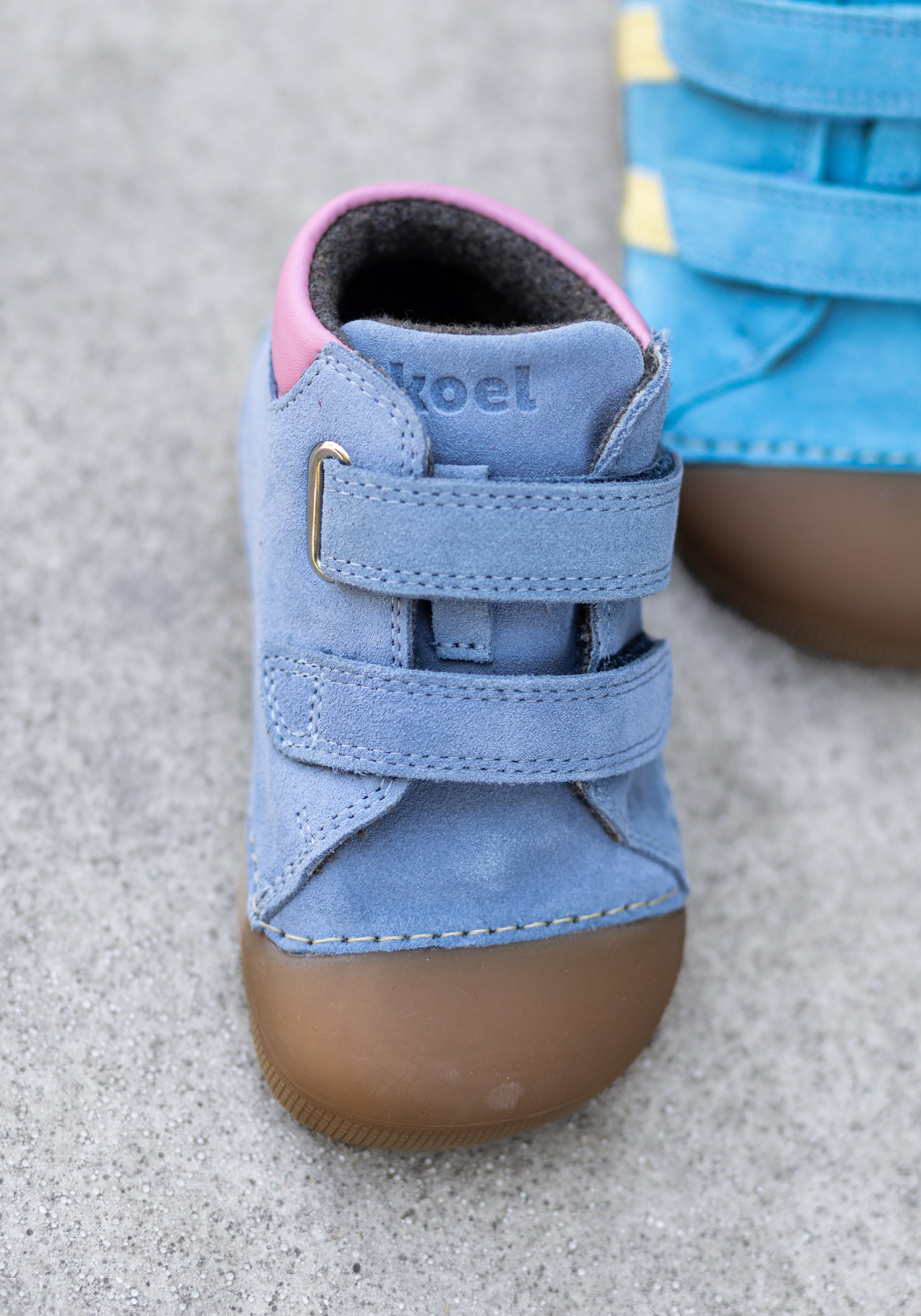 Sneakers Barefoot îmblăniți First Step - Austin Lavandel