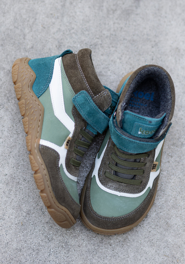 Sneakers Barefoot impermeabili îmblăniți - Rami Olive