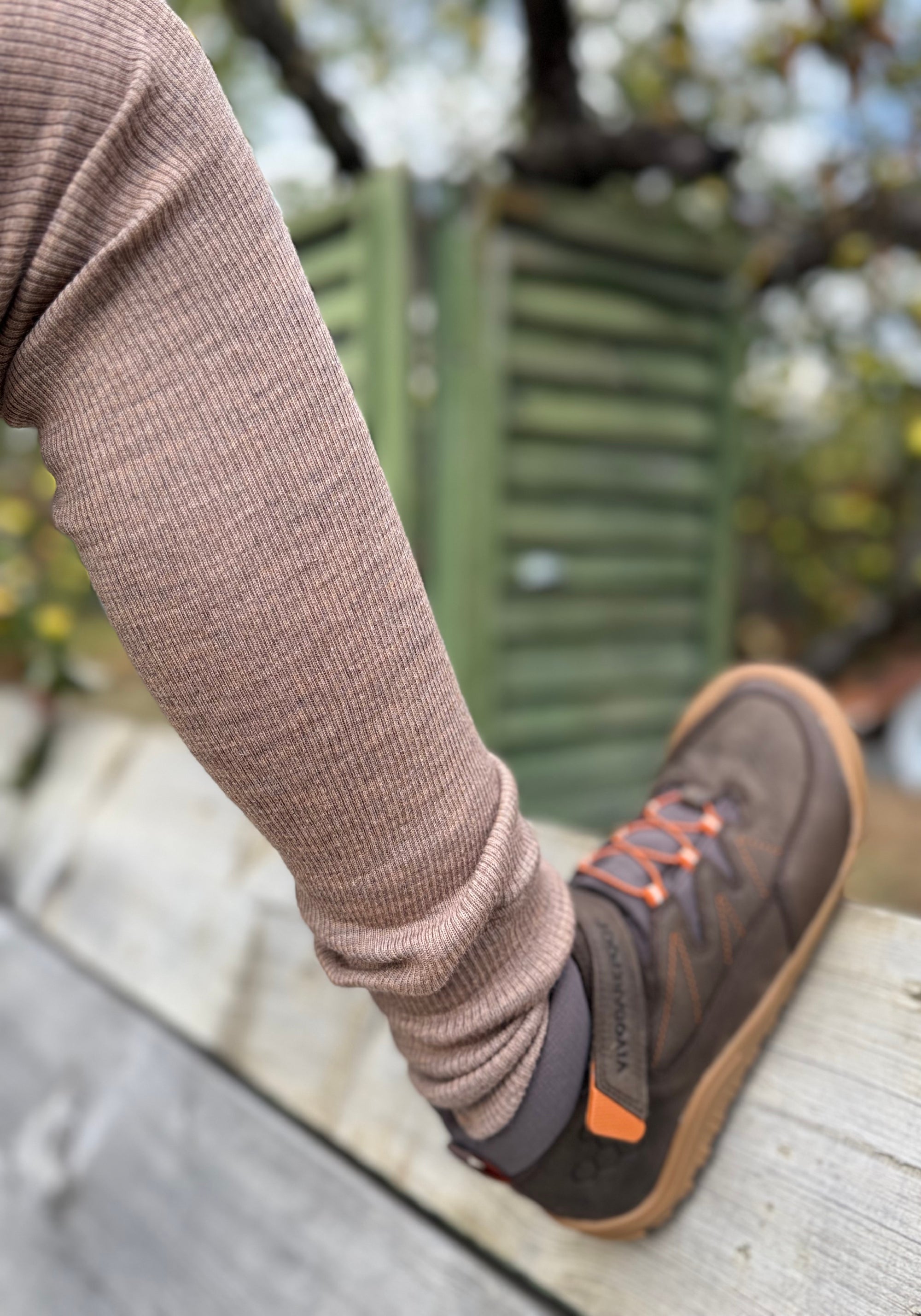 Ghete drumeție Barefoot din piele - Tracker AT Juniors Bracken