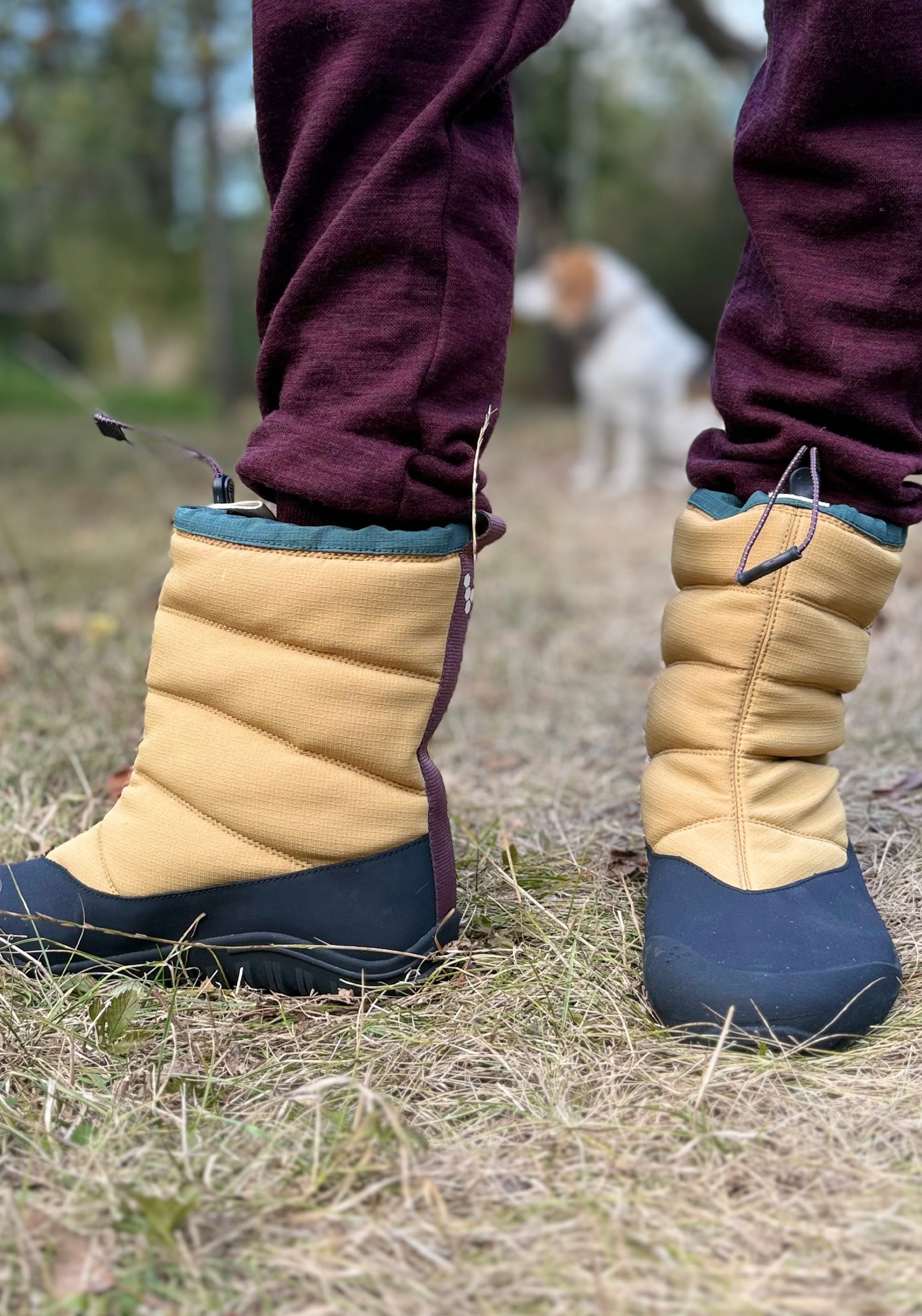 Cizme Barefoot impermeabile - Tracker Boot AT Kids Wood
