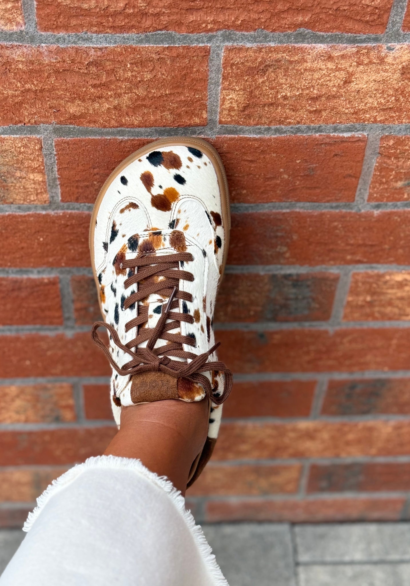 Sneakers Barefoot din piele întoarsă - Helena Fantasy Beige