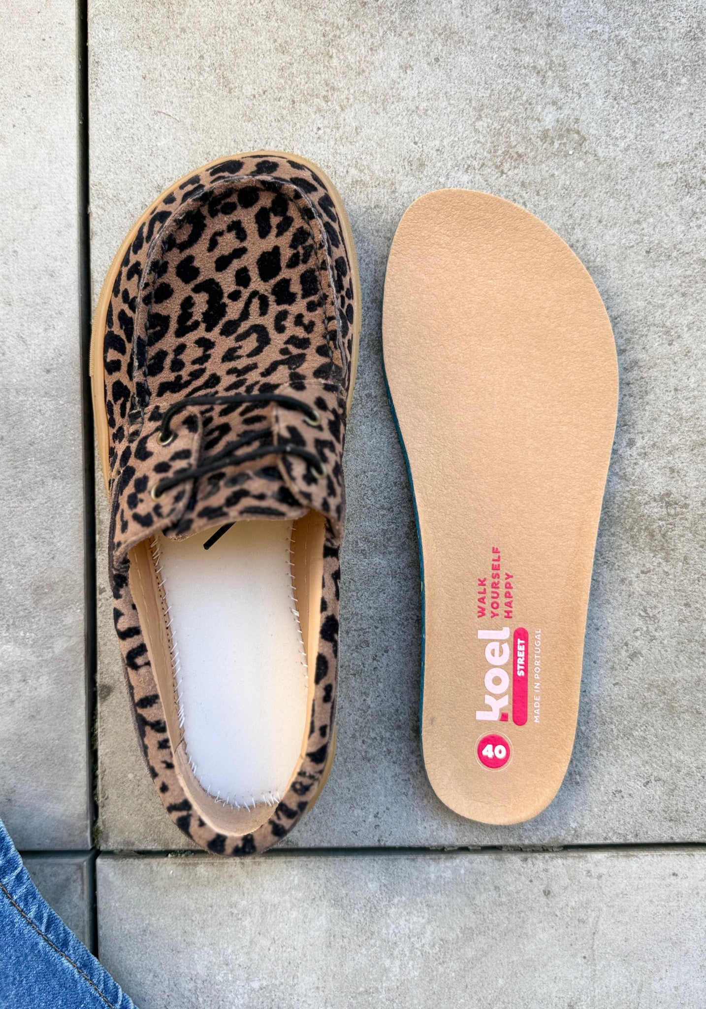 Pantofi Barefoot din piele întoarsă - Hivera Leo Beige