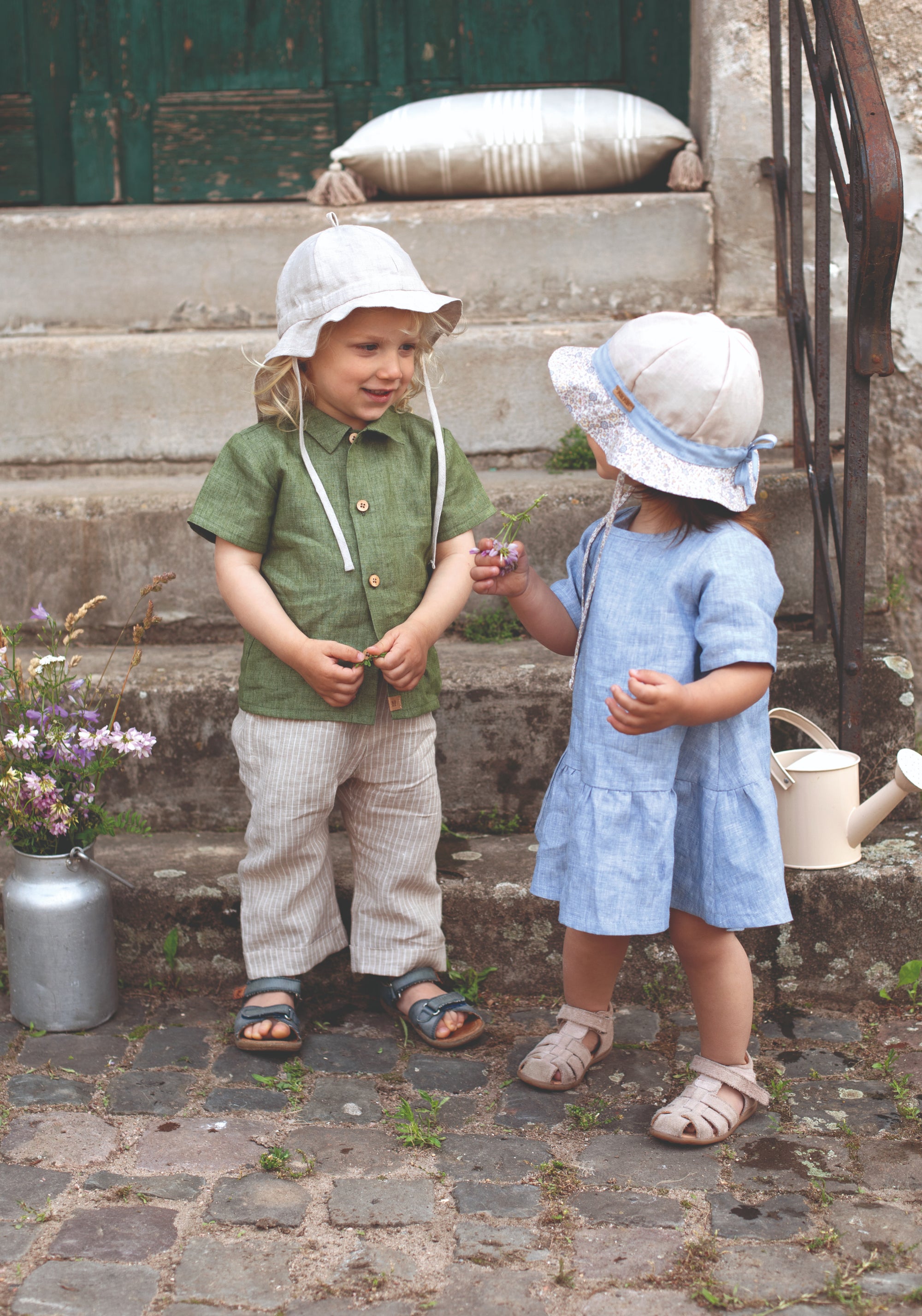 Cămașă din in - Forest