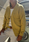 Cardigan din lână - Ammi Speckled Yellow