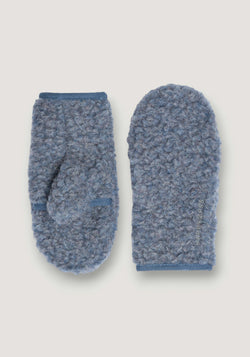 Mănuși cu clapetă fleece din lână merinos - Teddy Baltic