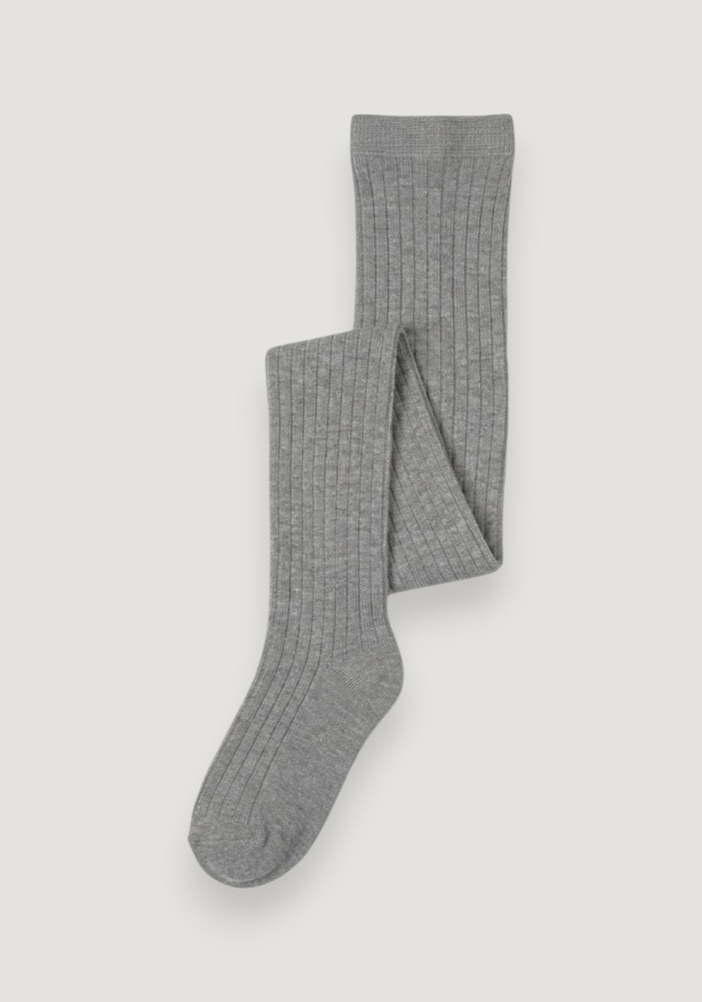 Dres Rib din lână merinos - Grey