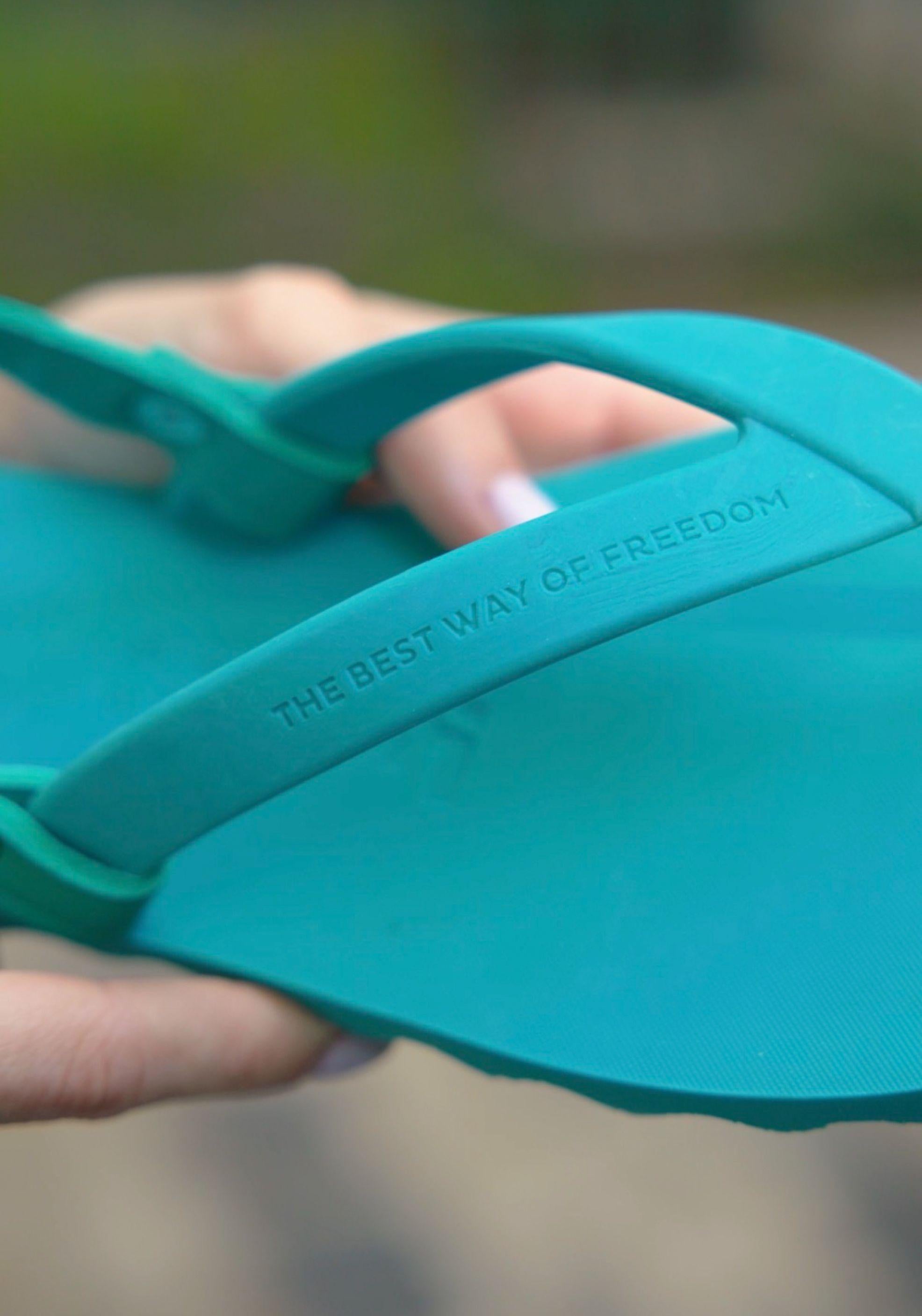 Sandale sport tip flip-flop Barefoot - Wave Mint