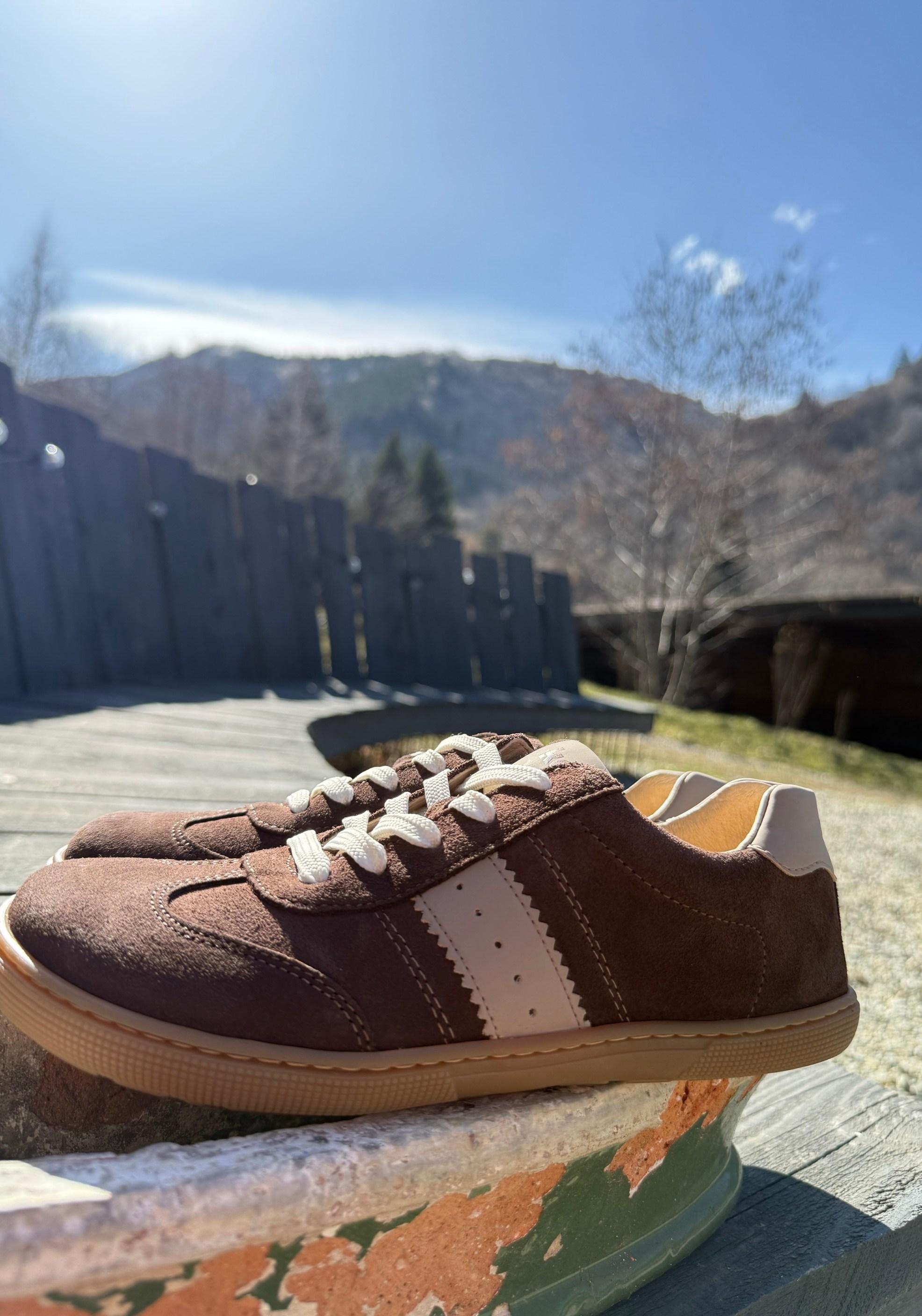 Sneakers Barefoot din piele întoarsă - Francie Dorado