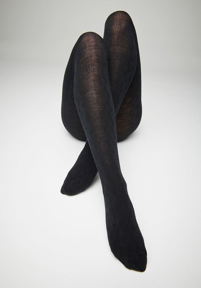 Dres Plain din lână merinos - Margrethe Black