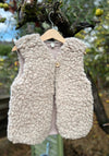 Vestă fleece din lână - Cashmere