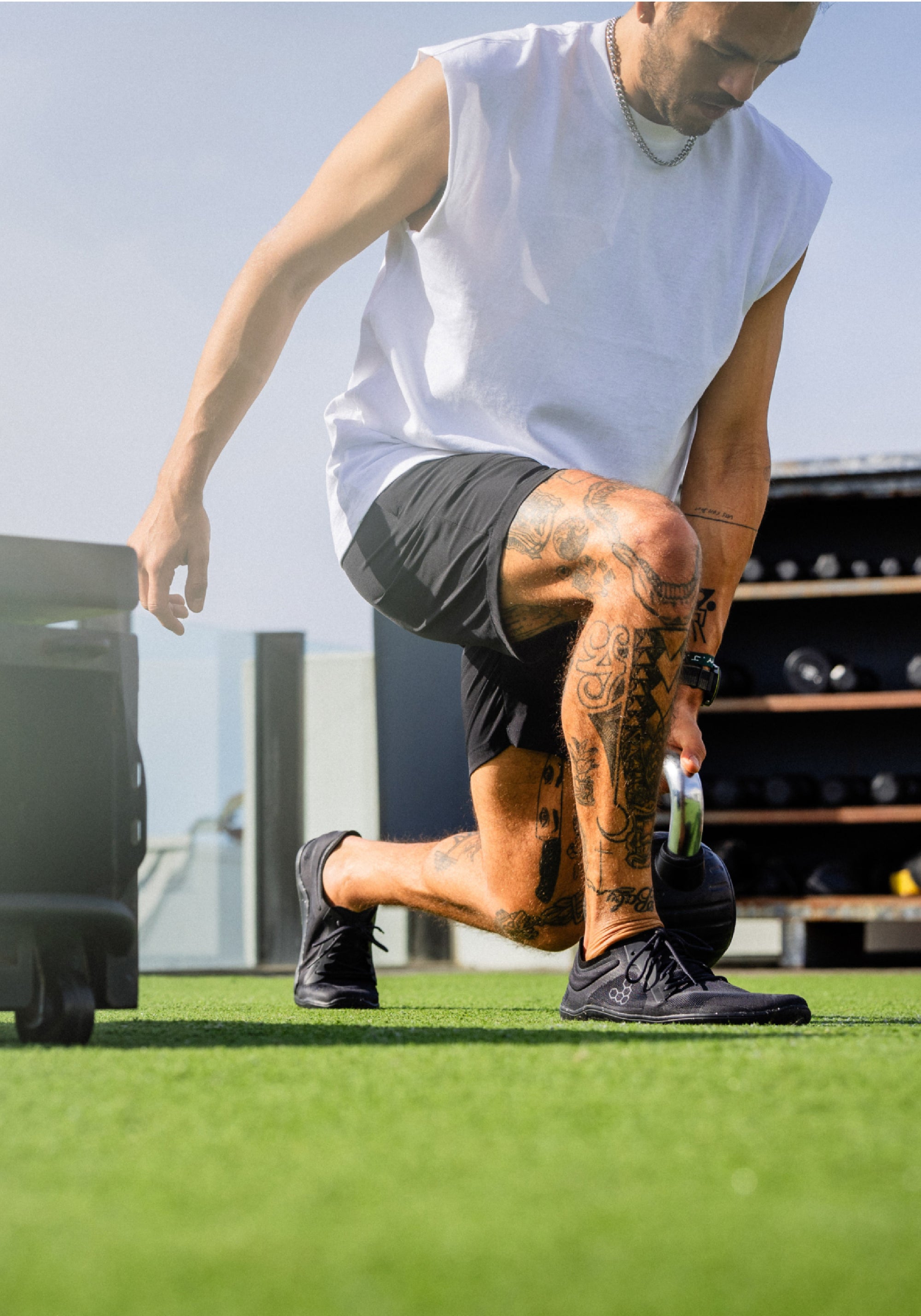 Pantofi sport Barefoot - Primus Lite IV Men Obsidian