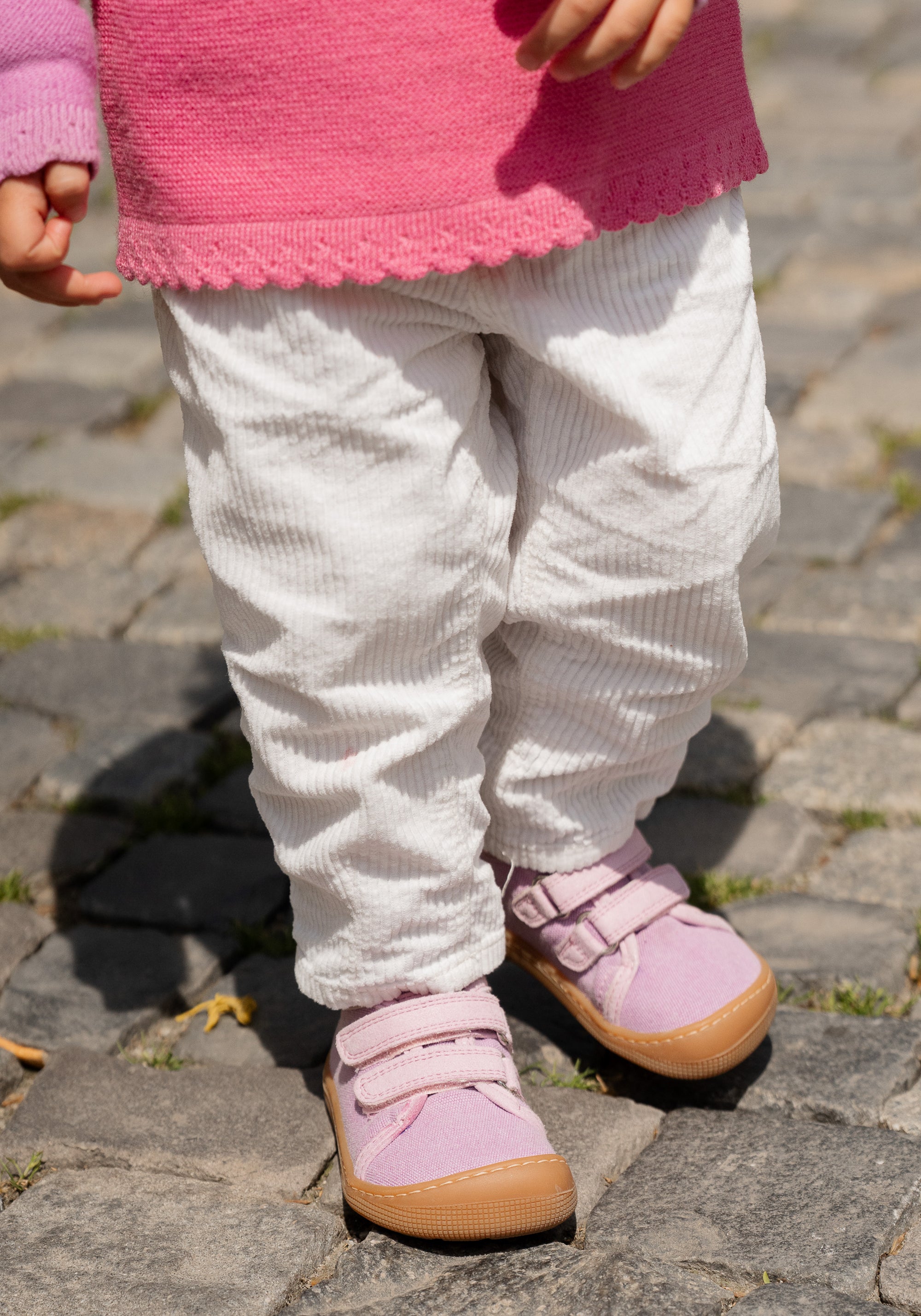 Teniși Barefoot Wide din bumbac - Dud Lavandel