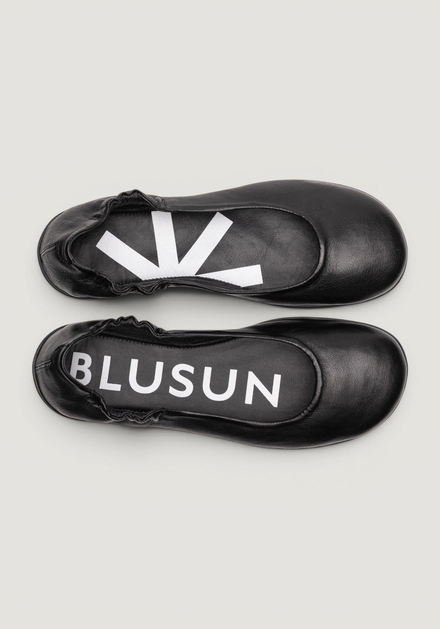 Balerini Barefoot din piele - Black