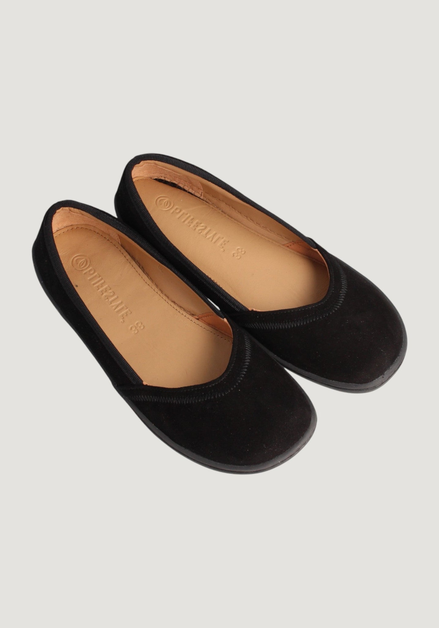 Balerini Barefoot din piele - Ballerina Style Black