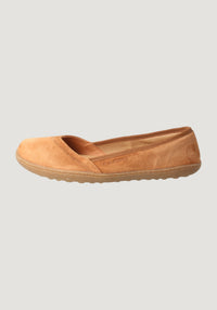 Balerini Barefoot din piele - Ballerina Style Hazelnut