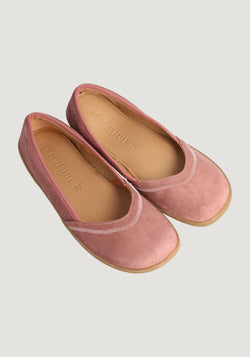 Balerini Barefoot din piele - Ballerina Style Rose