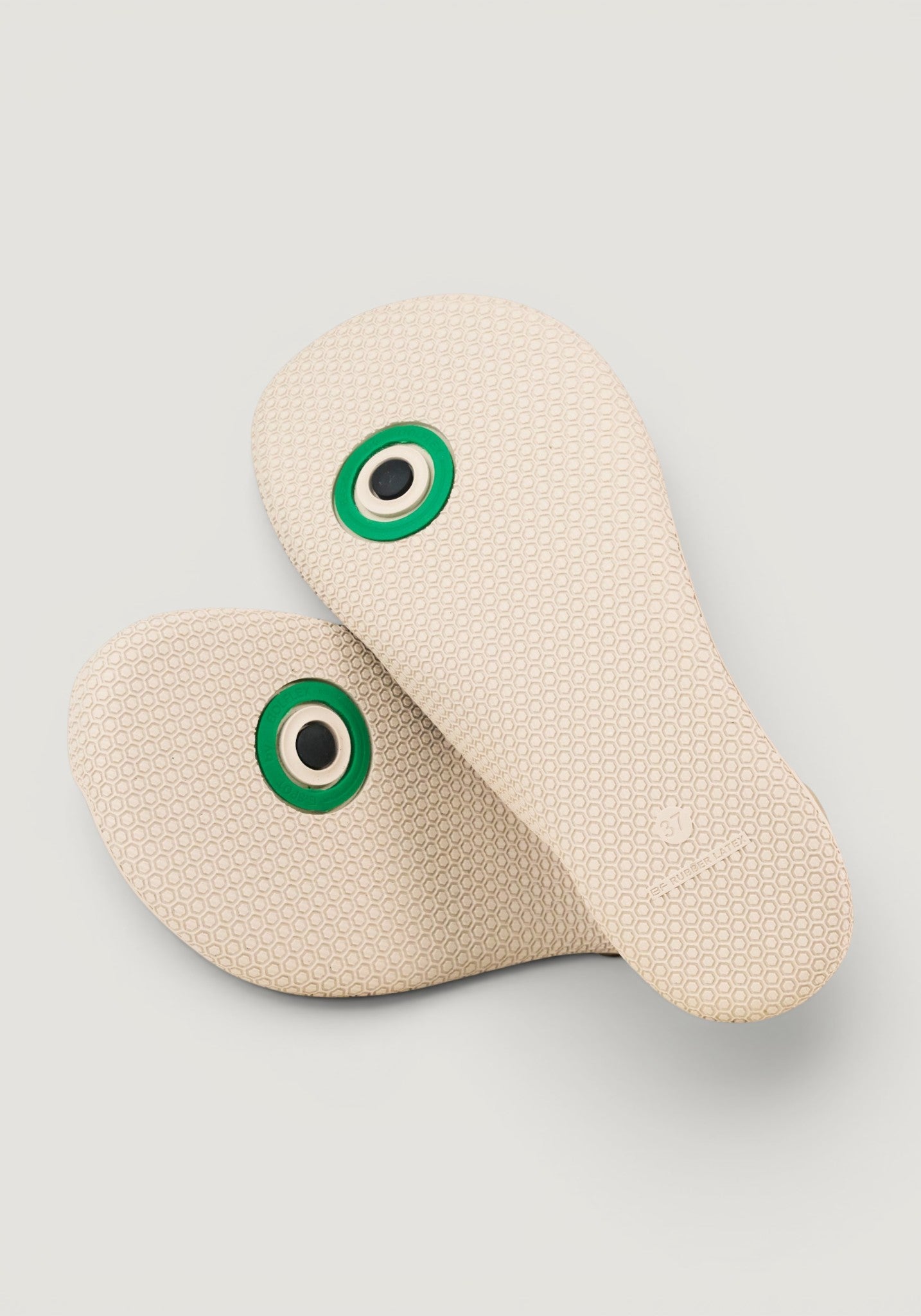 Balerini Barefoot din piele întoarsă - Valeria Beige