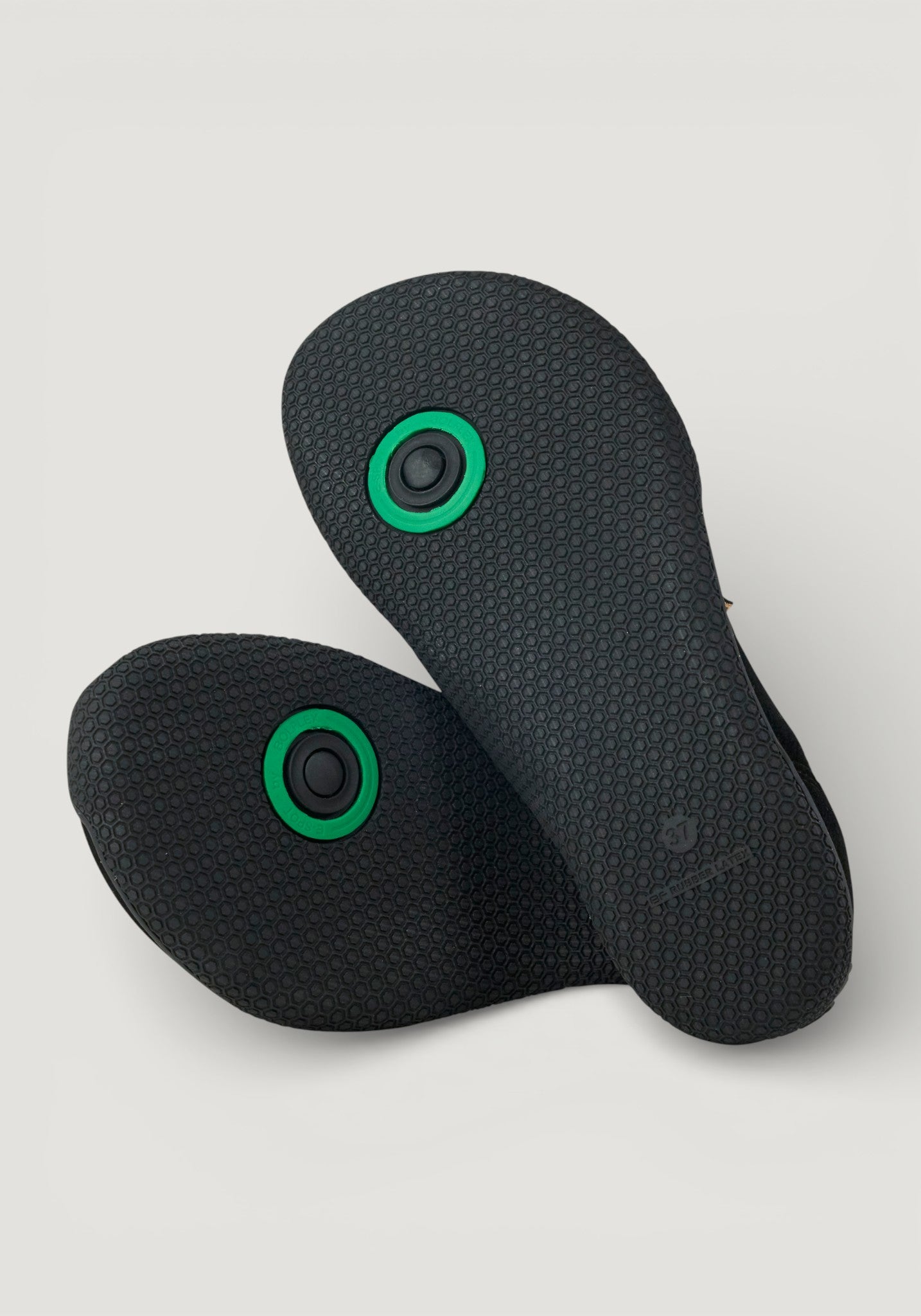 Balerini Barefoot din piele întoarsă - Valeria Black