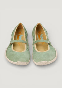 Balerini Barefoot din piele întoarsă - Valeria Olive