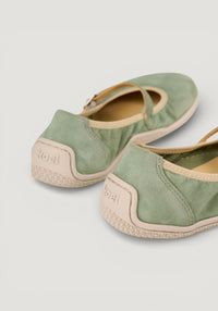 Balerini Barefoot din piele întoarsă - Valeria Olive