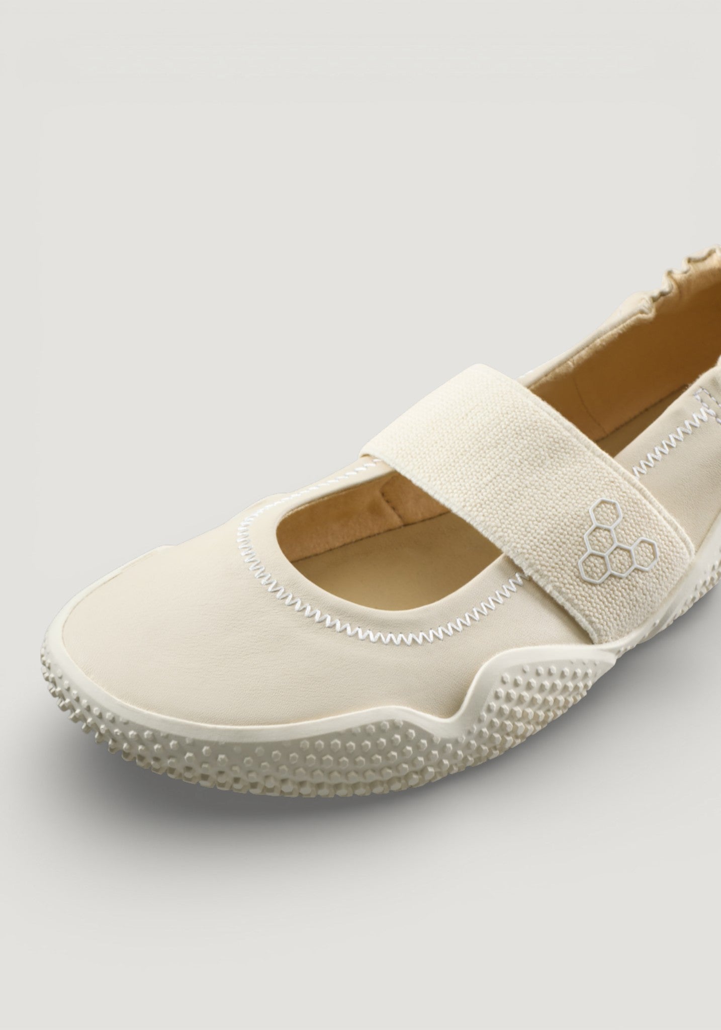 Balerini Barefoot din piele - Motus Studio Ballet Sand
